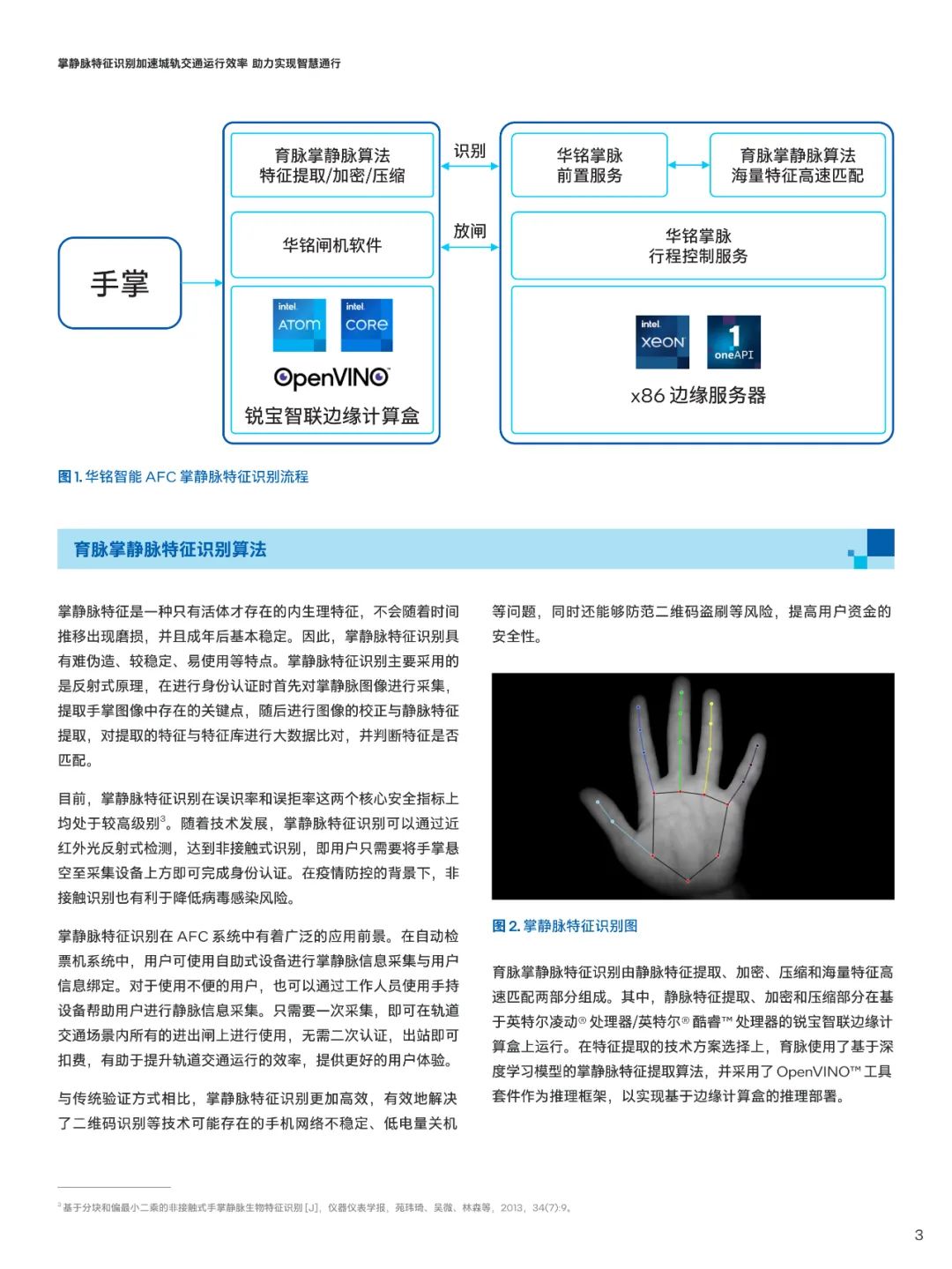 静脉识别