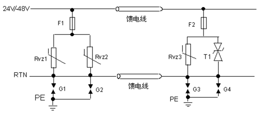 防雷电路