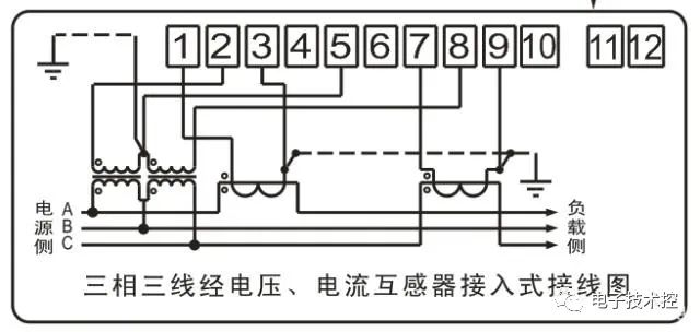 三相电能表