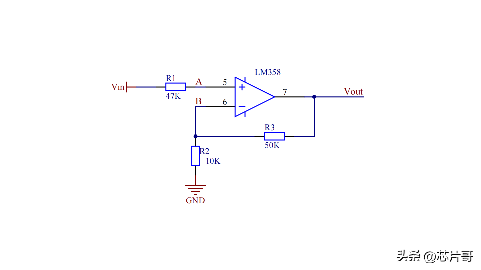 lm358放大电路原理图图片