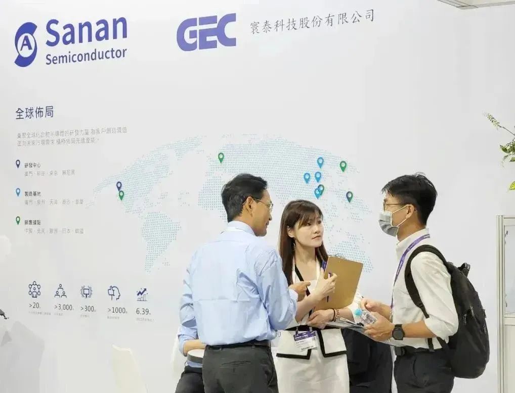 释放产业升级新动能，三安亮相SEMICON Taiwan 2023