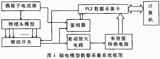 脑电物理头模型数据采集系统的研究