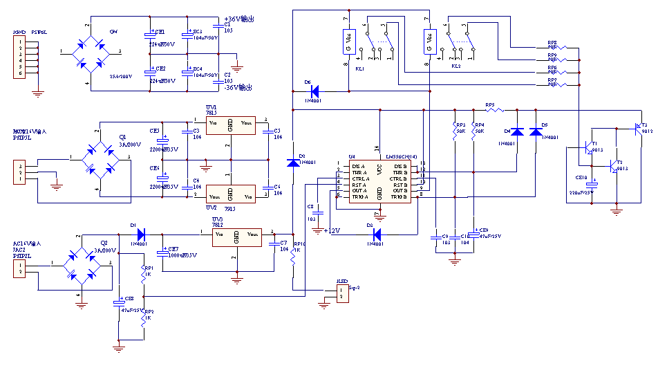 [组图]电子分频前后级放大器后级部分（二）