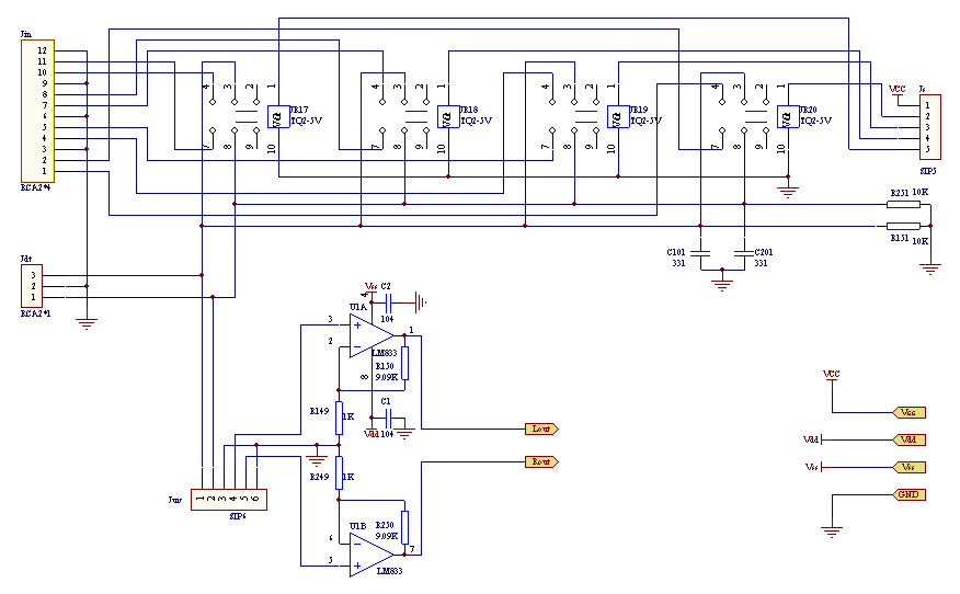 [組圖]電子分頻前后級(jí)放大器前級(jí)部分（一）