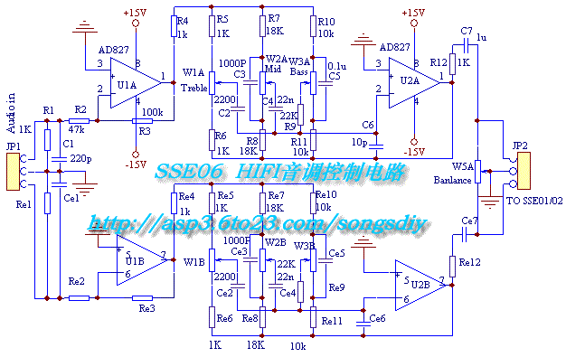 [组图]用AD827/OPA2604/NE5532制作的负反