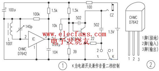 一款微型收音机电路剖析