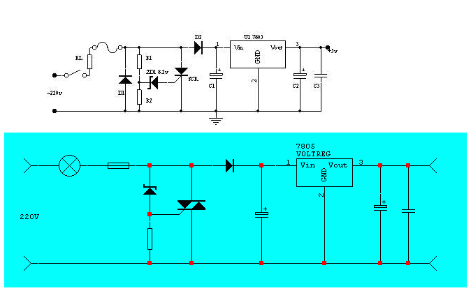 [圖文]簡(jiǎn)單、特殊的穩(wěn)壓電路