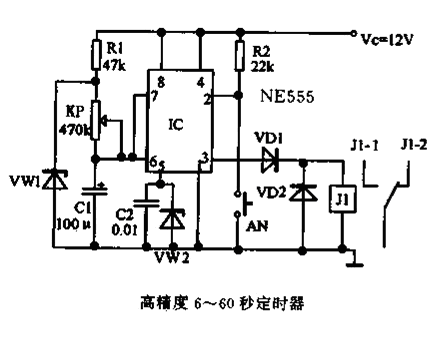 [图文]高精度6～60秒定时器