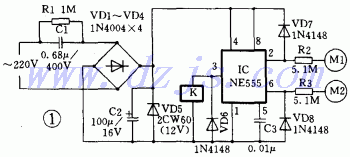 [組圖]五例觸摸開關(guān)電路