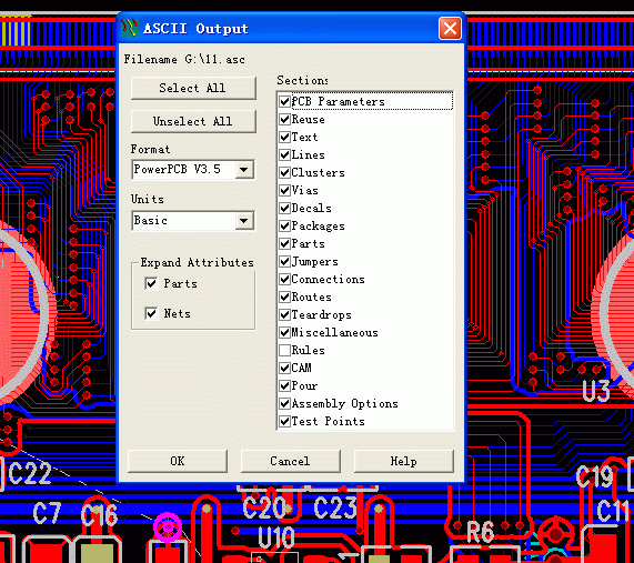 将PowerPCB转成Protel的详细过程