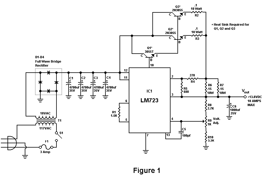 [组图]10A13.8V线性稳压电源
