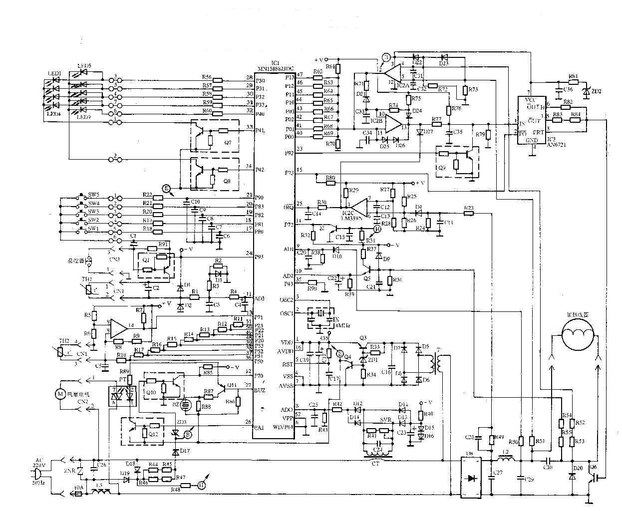 [图文]完整电磁炉电路图1