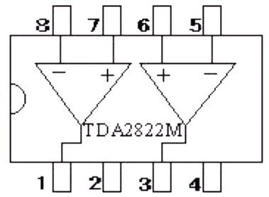 简单实用的TDA2822M集成功率放大器