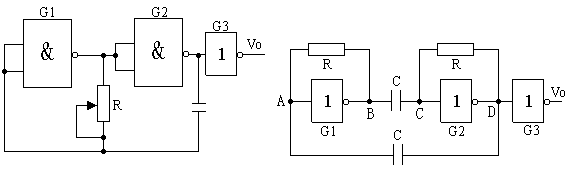 <b class='flag-5'>非對(duì)稱</b>型<b class='flag-5'>多諧振蕩器</b>電路圖