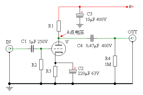 常用三极管放大电路-附有详细匹配参数