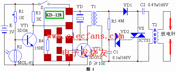 煤气报警器电路图