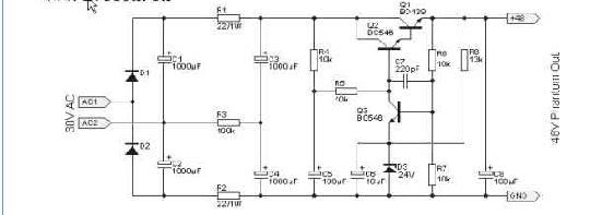 hi fi音響功放電路圖
