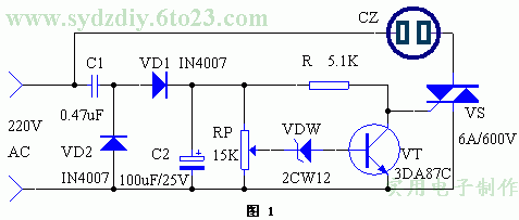 过电压保护器原理图
