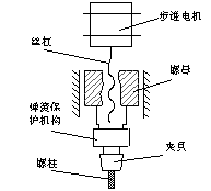 步进式电弧螺柱焊枪结构图