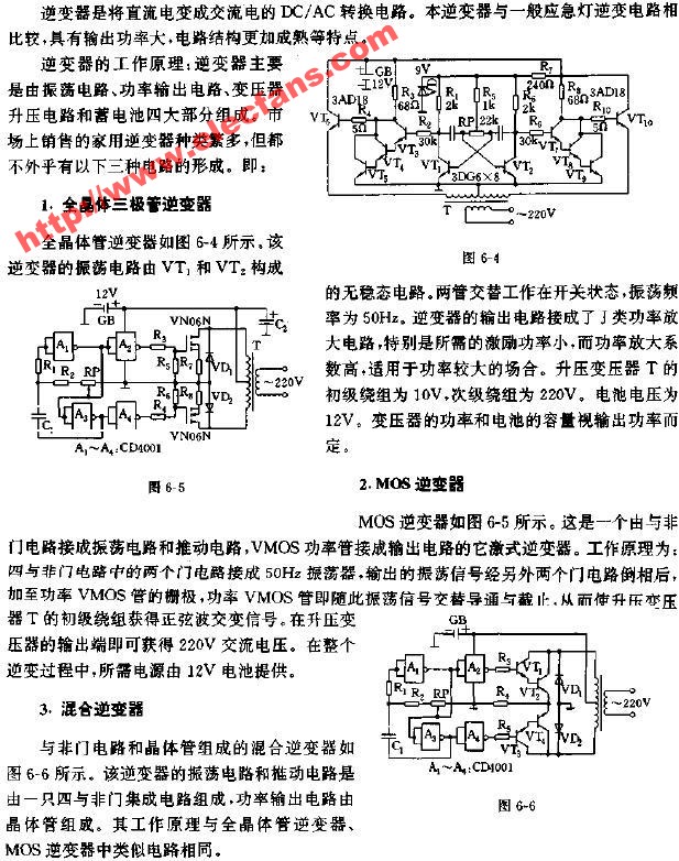 MOS逆變器