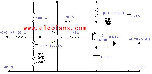 <b class='flag-5'>4-20ma</b><b class='flag-5'>电路</b>原理图