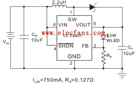 UCT4403應(yīng)用電路