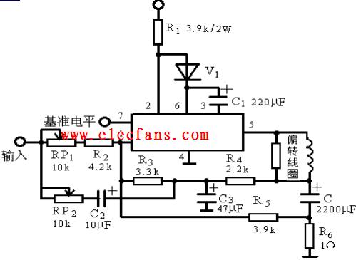 TDA8172组成的场输出电路