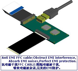 Anti EMI FFC cable