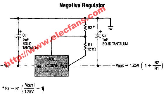 LT137A LT337A应用电路