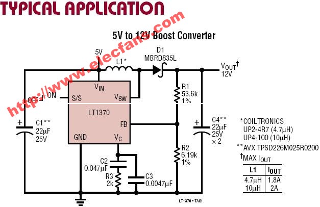 LT1370应用电路