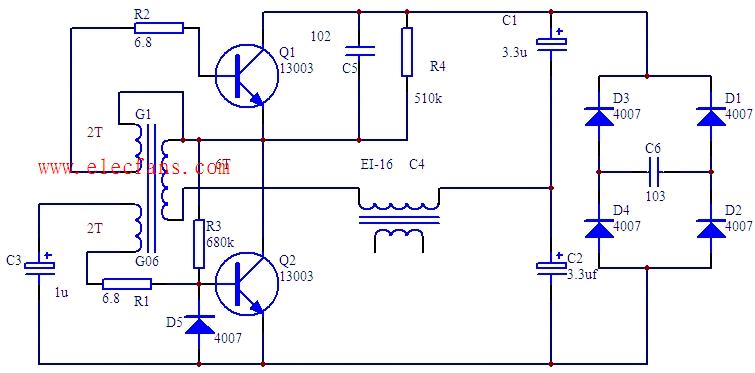 霓虹<b class='flag-5'>燈</b><b class='flag-5'>電子</b><b class='flag-5'>變壓器</b><b class='flag-5'>電路</b>