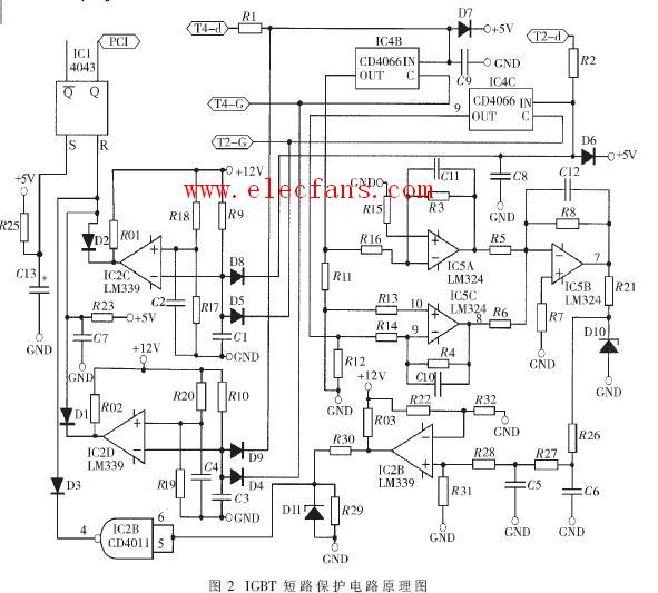 <b class='flag-5'>IGBT</b><b class='flag-5'>短路</b><b class='flag-5'>保护</b><b class='flag-5'>电路</b>原理图