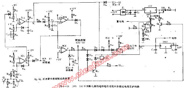 電池<b class='flag-5'>電壓過低</b>及過電流保護電路