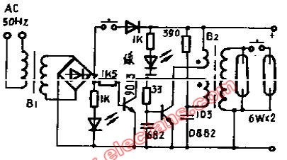 單管<b class='flag-5'>應(yīng)急燈</b><b class='flag-5'>電路</b> (國外電源<b class='flag-5'>電路</b>)