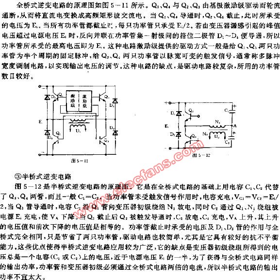 全桥式逆变电路