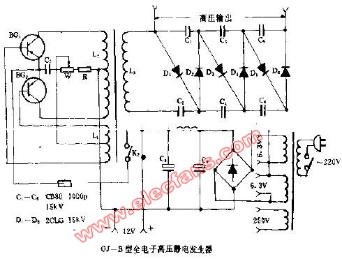 GJ-B型全電子高壓靜電發(fā)生器