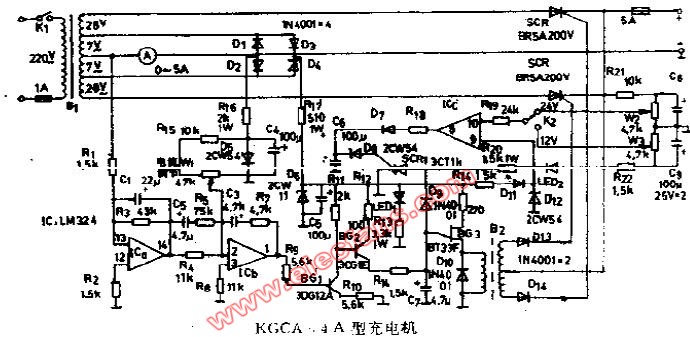 KGCA-A型充电器电路