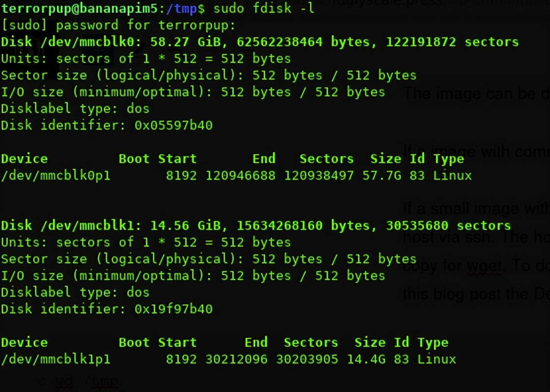如何將Armbian linux鏡像燒錄到Banana-Pi BPi-M5 的 eMMc上