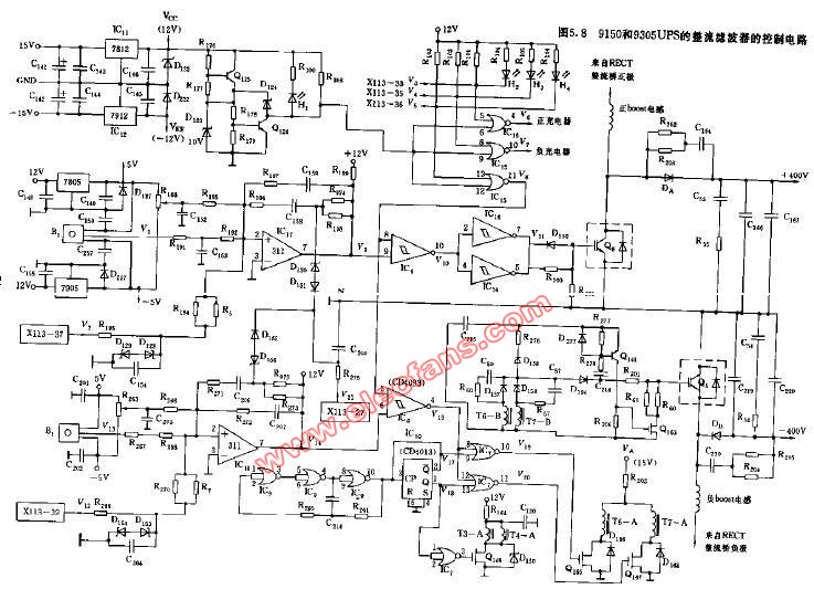 9150和9305 UPS的<b class='flag-5'>整流</b><b class='flag-5'>濾波器</b>的控制<b class='flag-5'>電路</b>