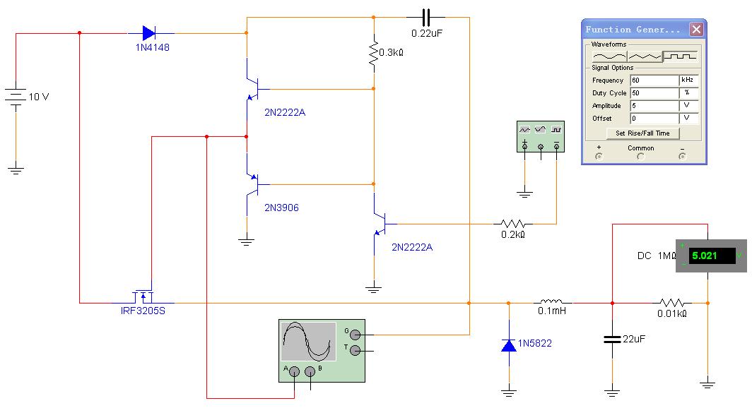 用N-CH的MOSFET来进行<b class='flag-5'>BUCK</b><b class='flag-5'>电路</b><b class='flag-5'>控制</b>的方法