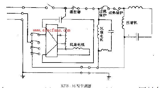 KFB-16型空調機電路圖