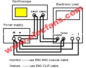 电子负载电路及连接图