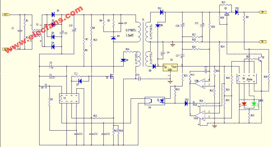 <b class='flag-5'>镍氢电池</b><b class='flag-5'>充电器</b><b class='flag-5'>电路</b>图