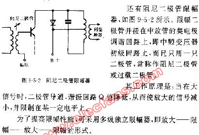 阻尼二极管<b class='flag-5'>限幅器</b><b class='flag-5'>电路</b>图