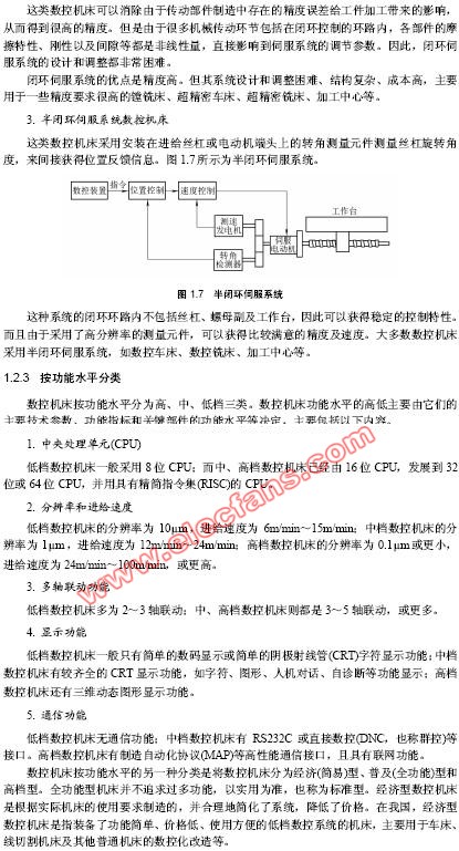 数控机床的分类