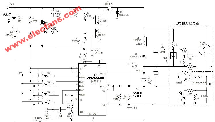 Nicd<b class='flag-5'>电池</b><b class='flag-5'>充电器</b><b class='flag-5'>电路图</b>