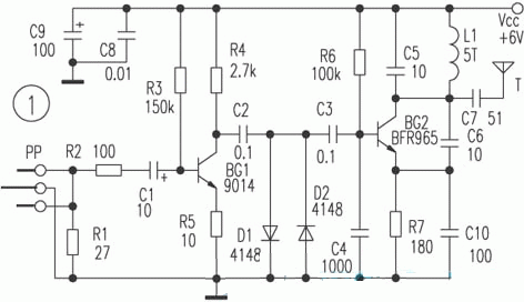 调频型<b class='flag-5'>无线耳机电路图</b>