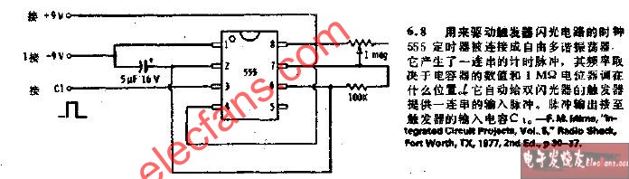 時(shí)鐘<b class='flag-5'>555</b><b class='flag-5'>定時(shí)器</b><b class='flag-5'>電路</b>