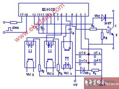 HL402B的典型应用电路