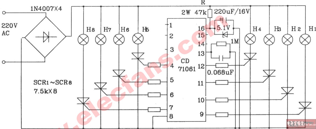 閃光集成電路-CD71061